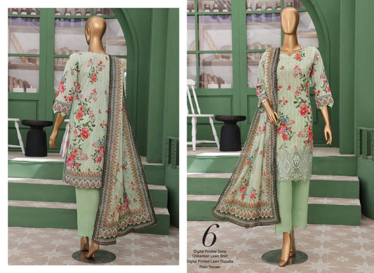 VIVARI – Luxury Lawn Digital Printed Chickenkari 3‑Piece Unstitched Suit [Volume #02‑2025]