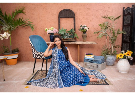 Zesh Sabreen 3-Piece Unstitched Suit | Digital Printed Lawn | Summer 2025 Collection